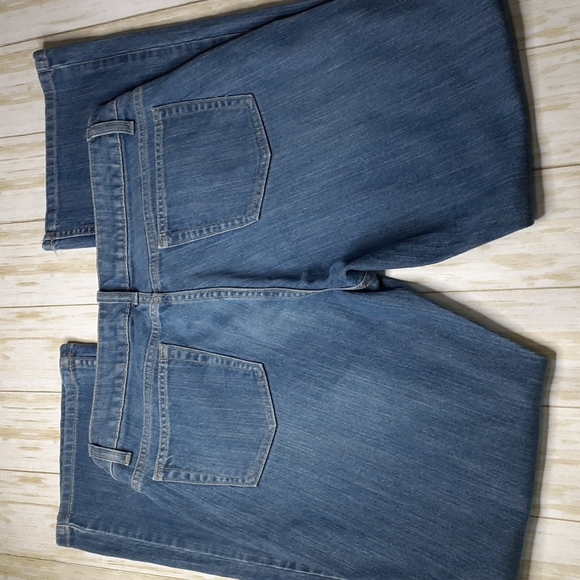 Merona Low Rise Boot Medium Vintage Wash Blue Jeans 12 Medium - Picture 2 of 16